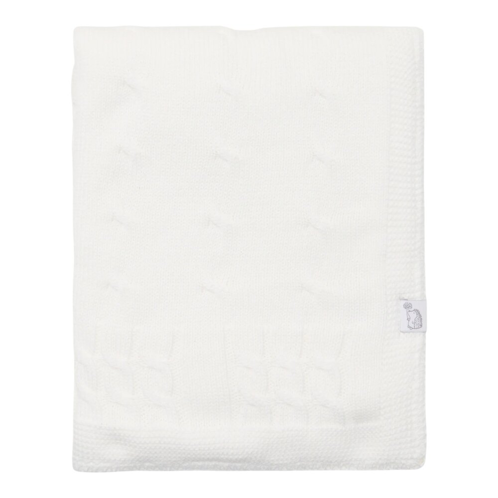 Gevoerde deken Chamonix (100x135cm) White