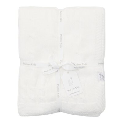 Gevoerde deken Chamonix (100x135cm) White