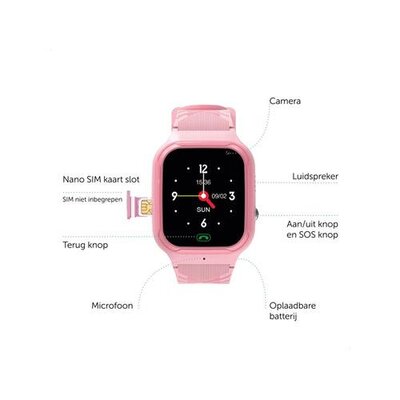 Kids Smartwatch Pink