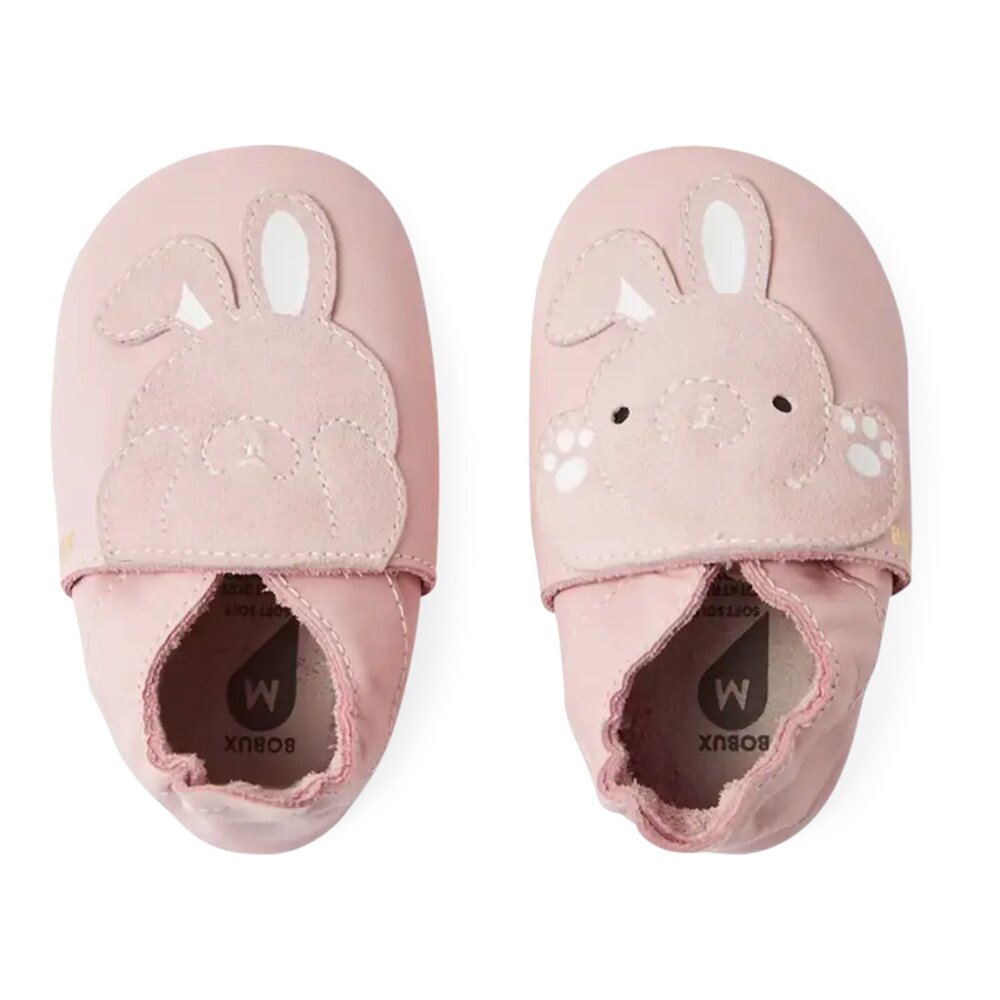 Soft soles peek a boo bunny ballet Pink