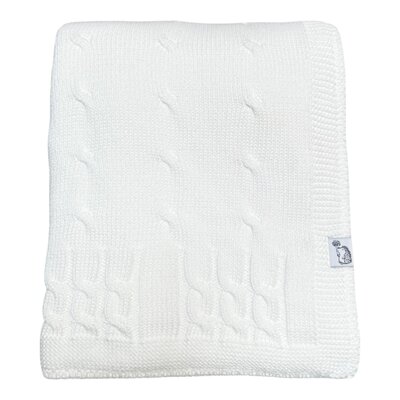 Gevoerde deken Chamonix (100x135cm) White