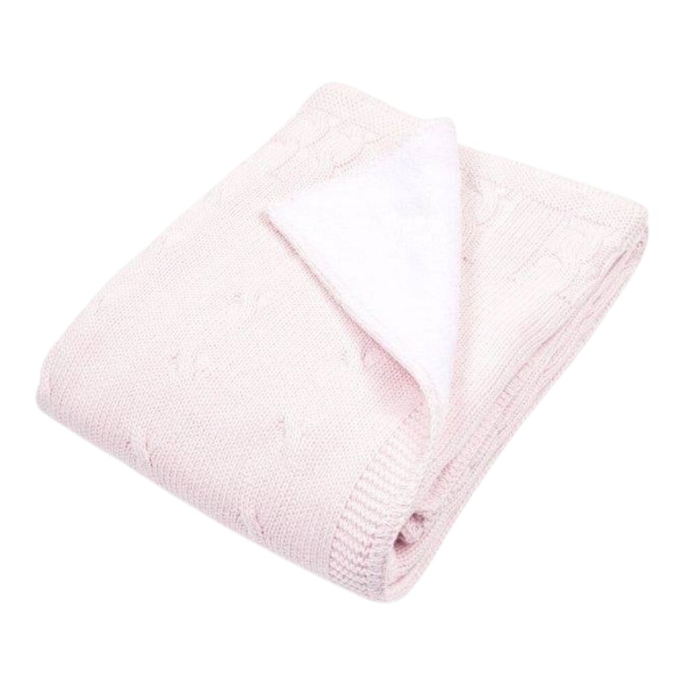 Gevoerde deken Chamonix (100x135cm) Poudre