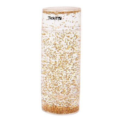Doorschijnende Sensorische Glitter Storm Goud Doorschijnende Sensorische Glitter Storm Goud