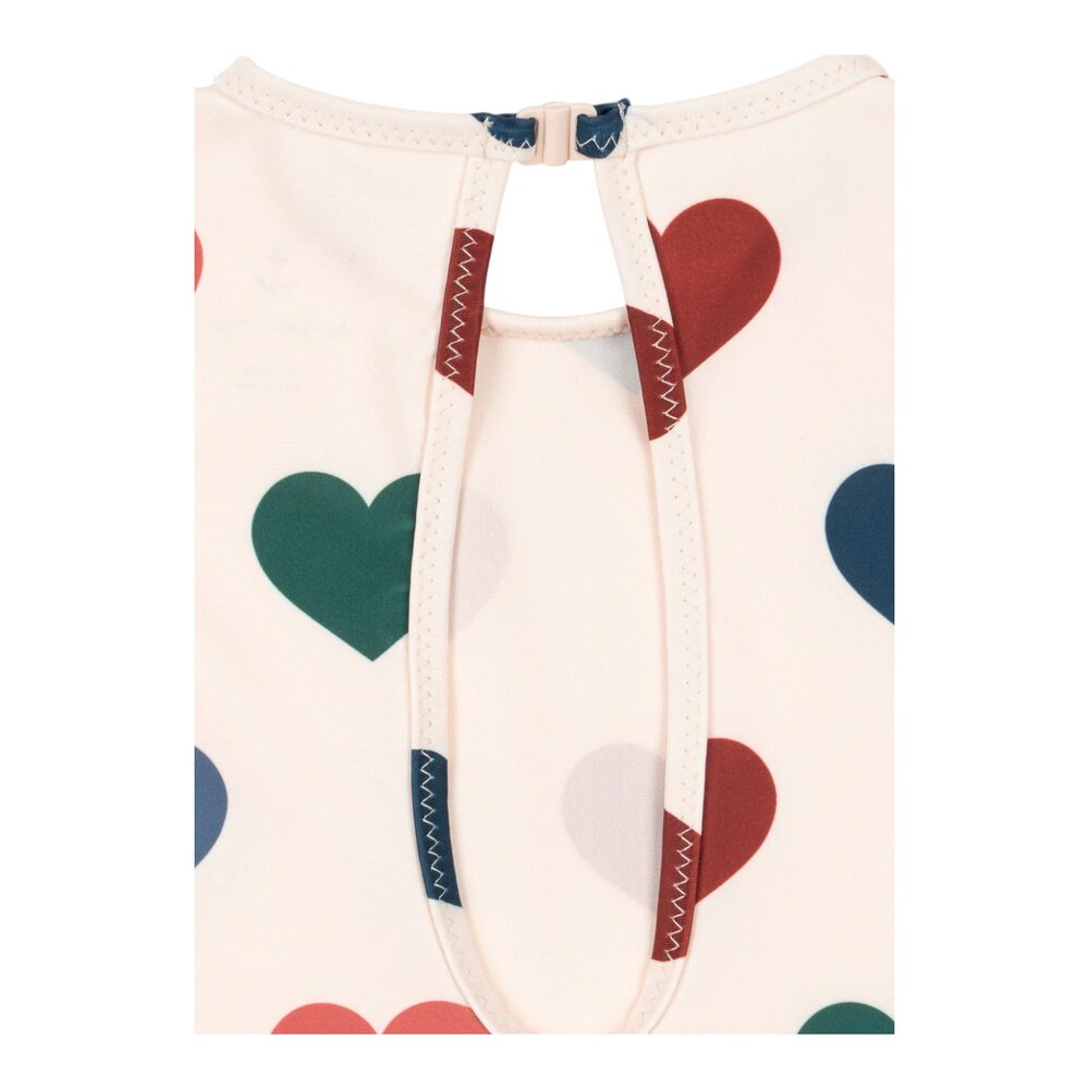 Manuca zwempak lange mouwen GRS Bon coeur color