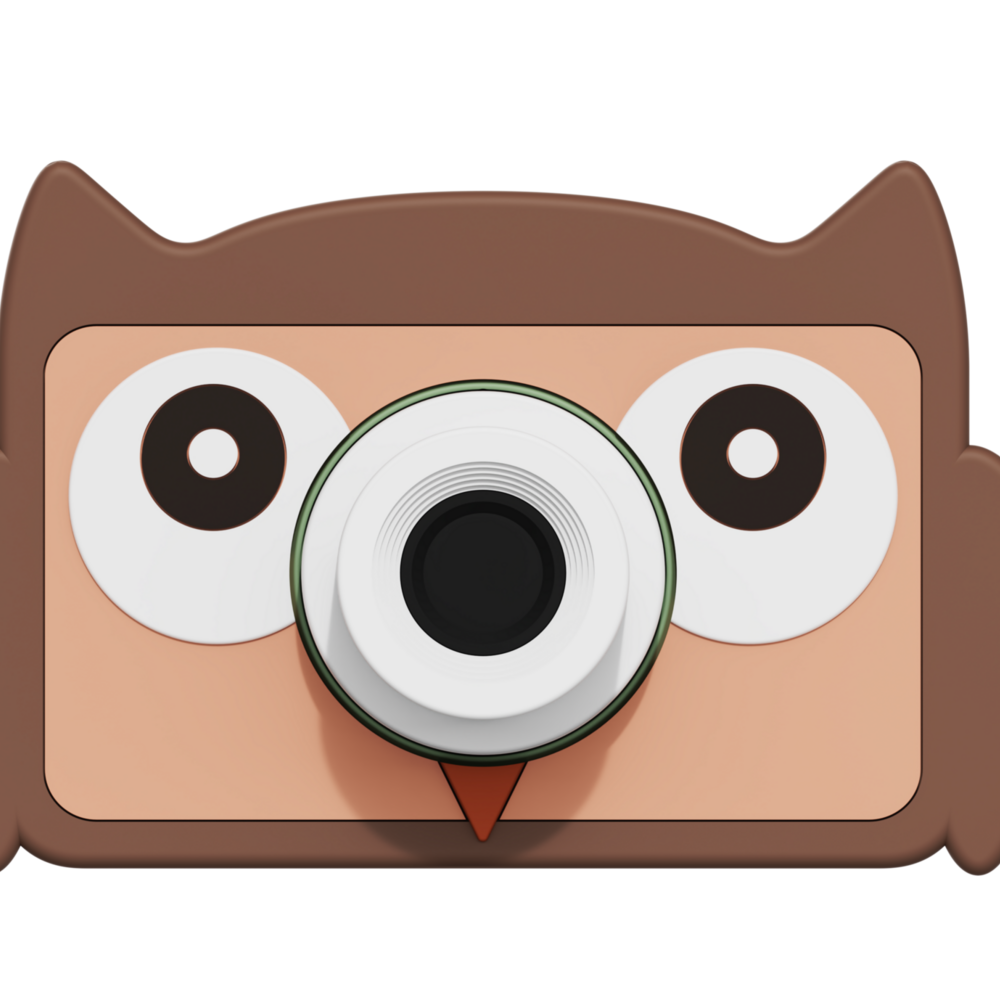 Digitale kindercamera - Zoo Friends owl