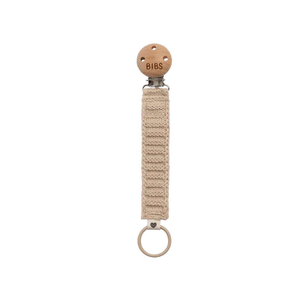 Fopspeenketting Knitted Vanille