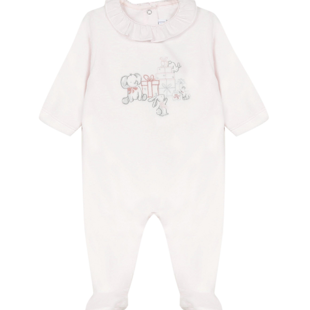 Babypakje met cadeautjes Roze