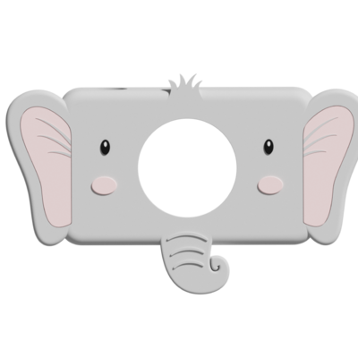 Beschermhoes Silicone fotocamera C1 elephant