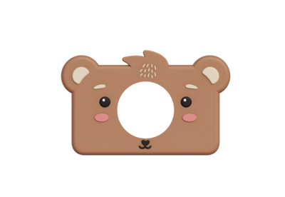 Beschermhoes Silicone fotocamera C1 bear