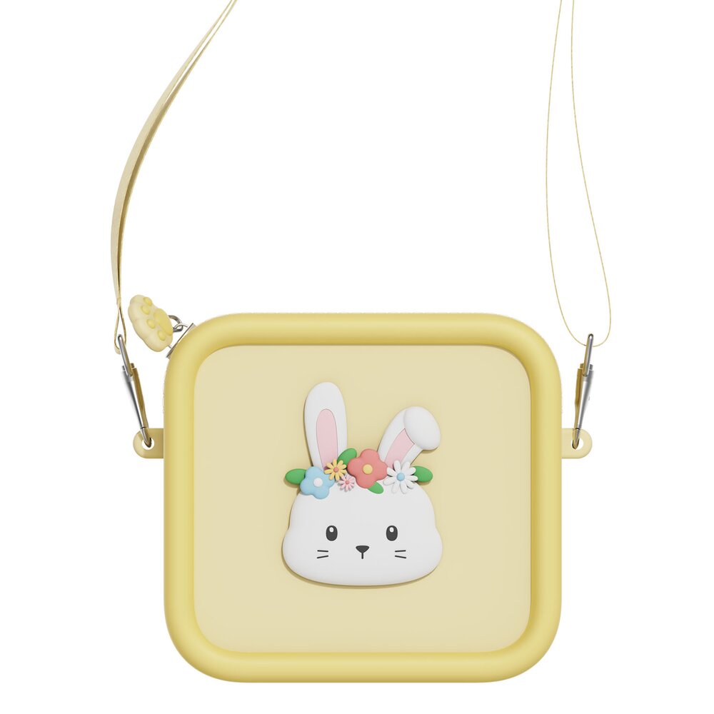 Siliconen tas rabbit flower