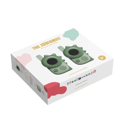 Walkie talkie dino green - di
