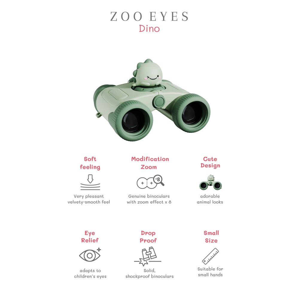 Zoo Eyes verrekijker dino