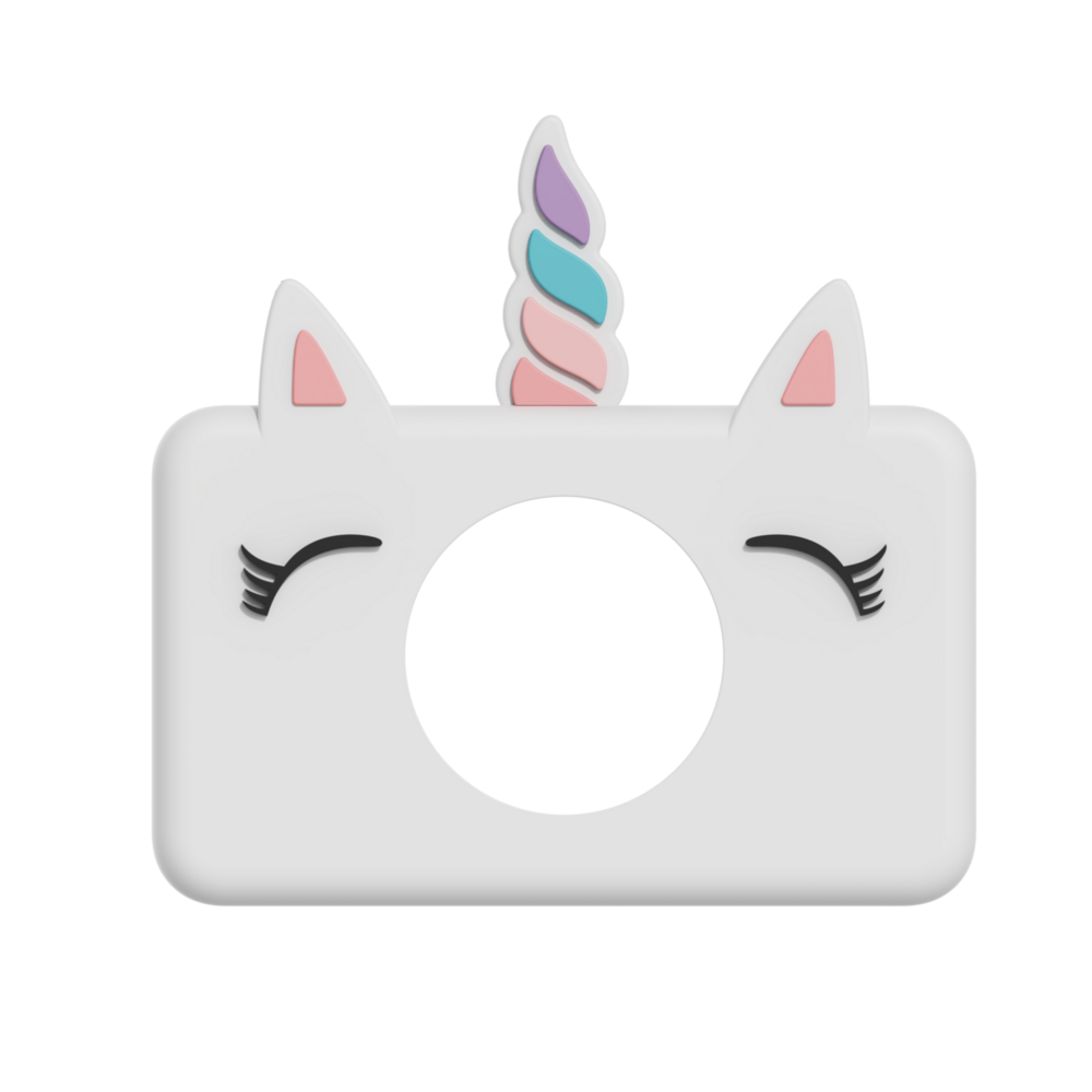Beschermhoes Silicone fotocamera C1 unicorn