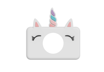 Beschermhoes Silicone fotocamera C1 unicorn