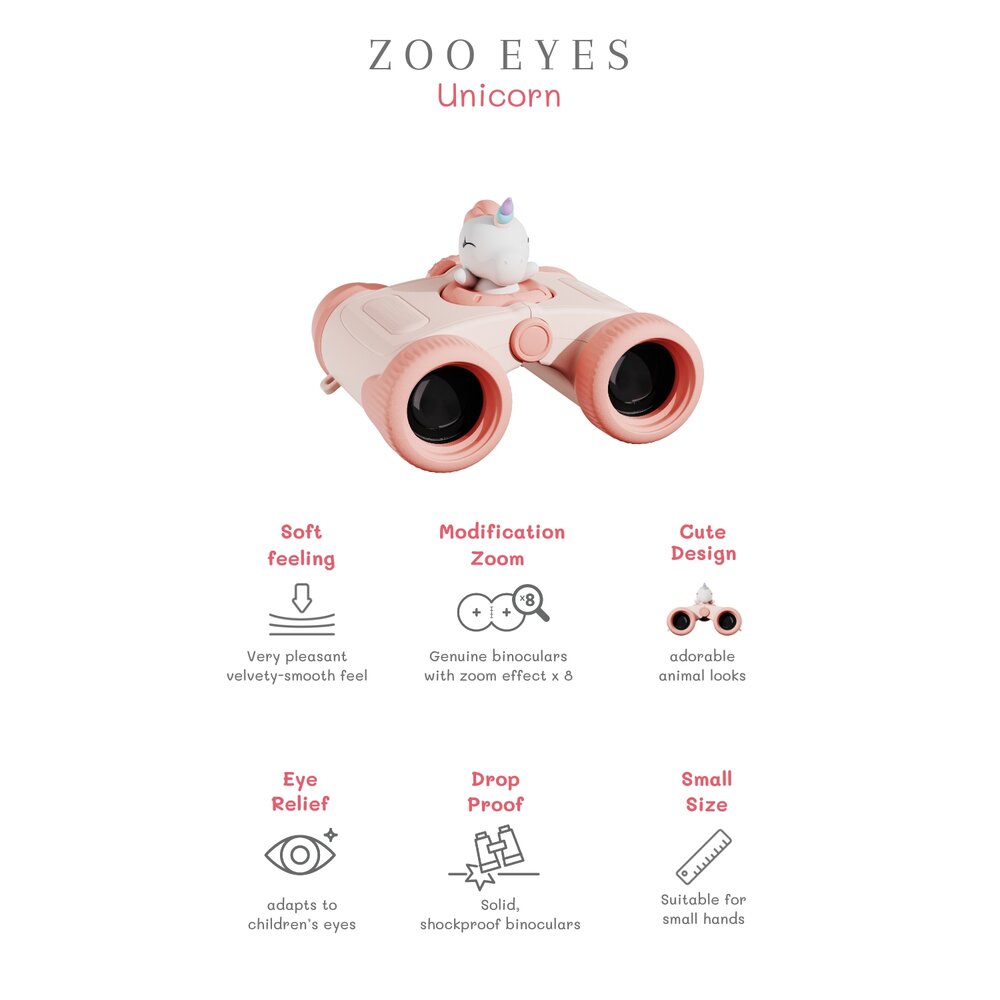 Zoo Eyes verrekijker unicorn
