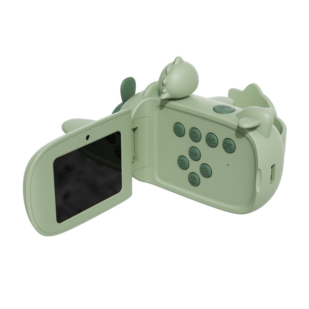 Kindercamera dino green