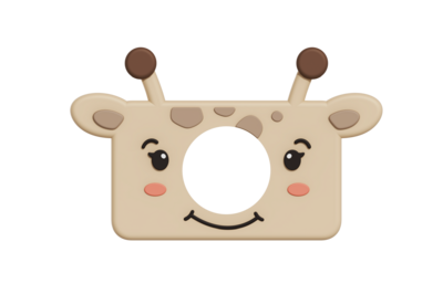 Beschermhoes Silicone fotocamera C1 giraffe