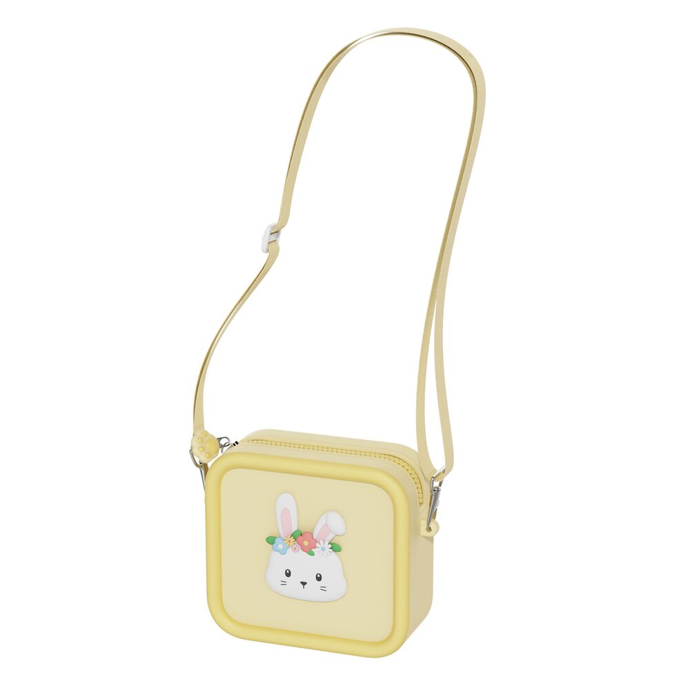 Siliconen tas rabbit flower