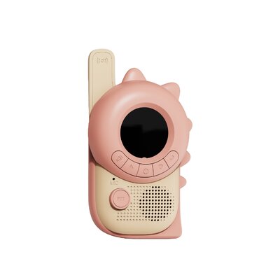 Walkie talkie dino pink - din
