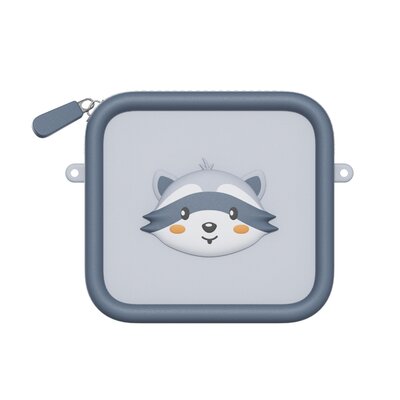 Siliconen tas Racoon
