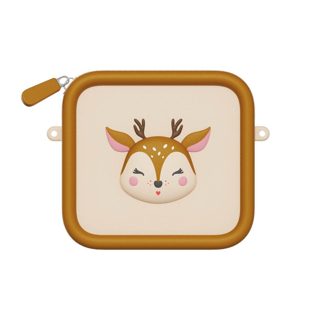 Siliconen tas Deer
