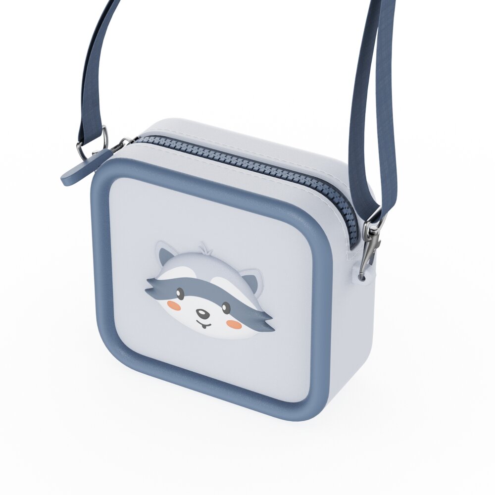 Siliconen tas Racoon