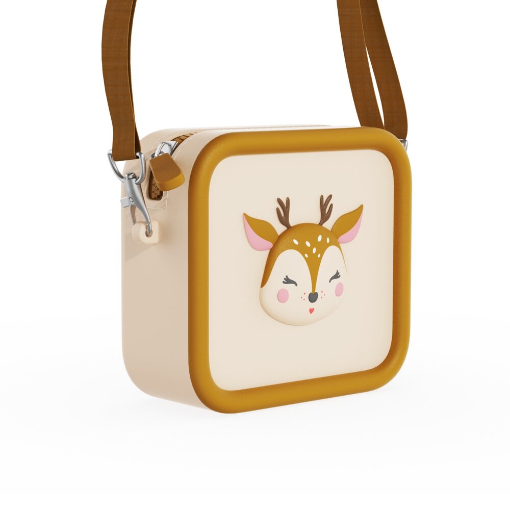 Siliconen tas Deer