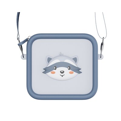 Siliconen tas Racoon