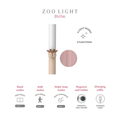 Zoo Light (lees)lampje Deer