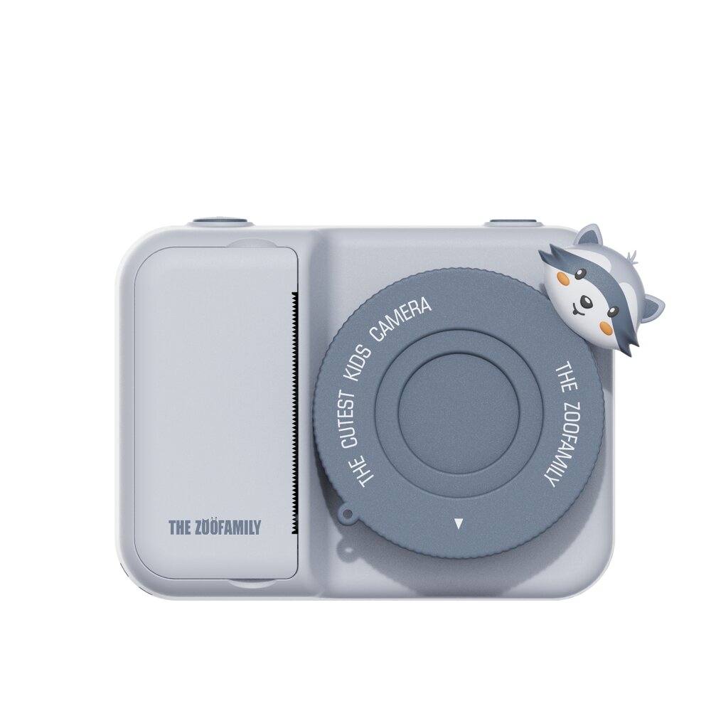 3-in-1 Instant print kindercamera Raccoon