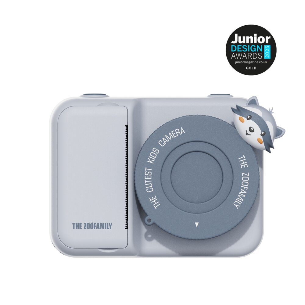 3-in-1 Instant print kindercamera Raccoon