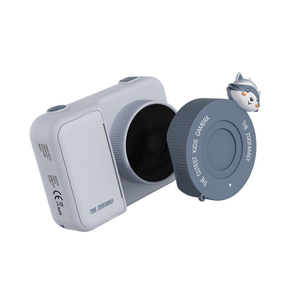 3-in-1 Instant print kindercamera Raccoon