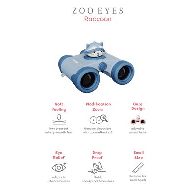 Zoo Eyes verrekijker Racoon