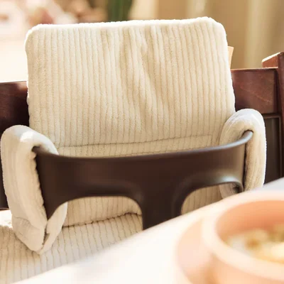 Stoelverkleiner meegroei Cloudy Rib Oatmeal