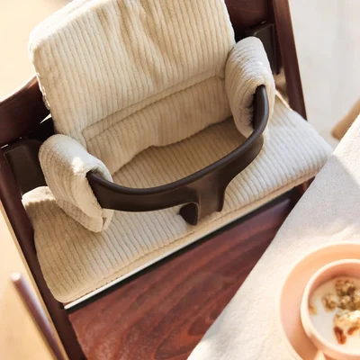 Stoelverkleiner meegroei Cloudy Rib Oatmeal