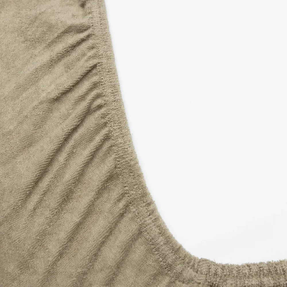 Aankleedkussenhoes Badstof 50x70cm - 2 Stuks Olive Green