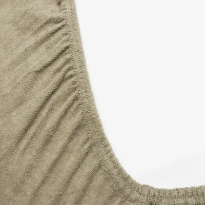 Aankleedkussenhoes Badstof 50x70cm - 2 Stuks Olive Green