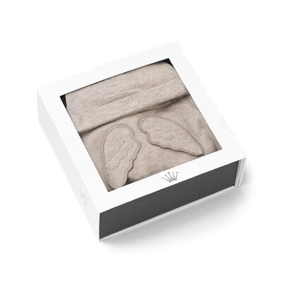 Geschenkset Babypakje/Muts ANGEL Beige