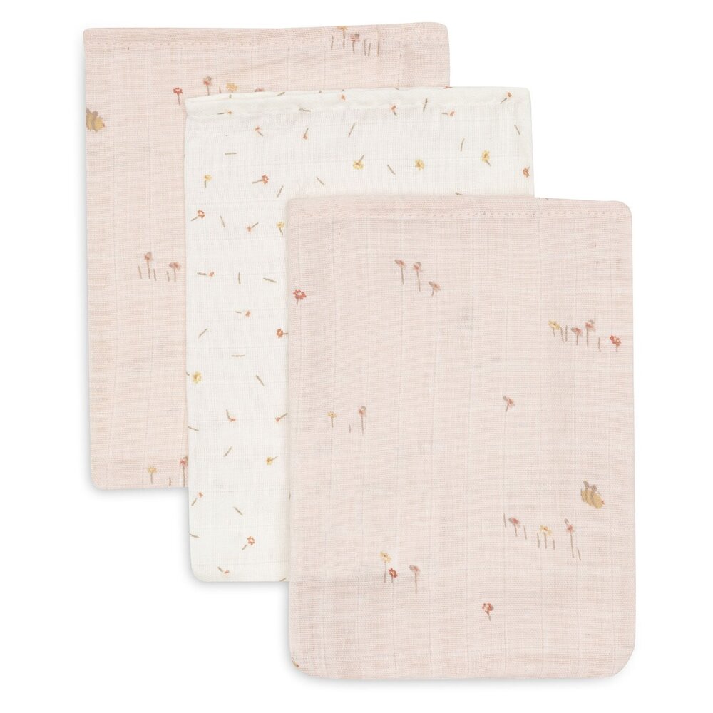 Hydrofiel Washandje 15x20cm - 3 stuks Pretty Picnic