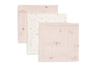Hydrofiel Monddoekje 31x31cm - 3 stuks Pretty Picnic