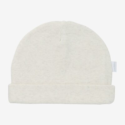 Muts Rib Nevel Oatmeal Melange