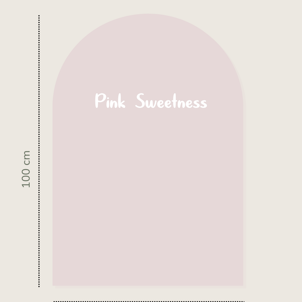Magnetisch wandbord  + 2 krijtjes Pink Sweetness