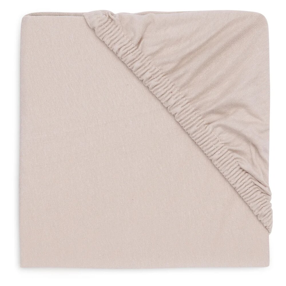 Hoeslaken Boxmatras Jersey Ø95cm Nougat