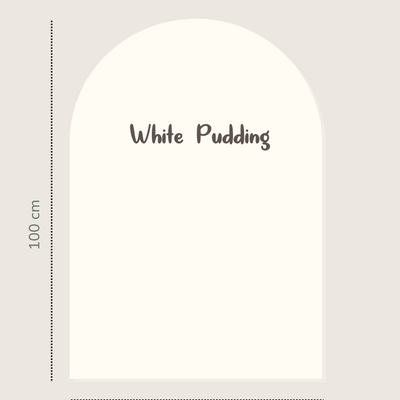 Magnetisch wandbord  + 2 krijtjes White Pudding