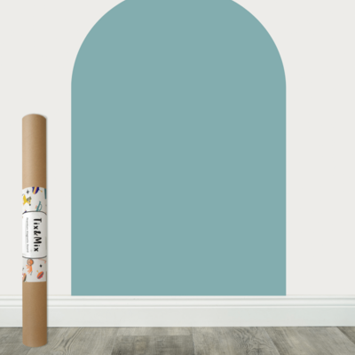 Magnetisch wandbord  + 2 krijtjes Cyan Wave