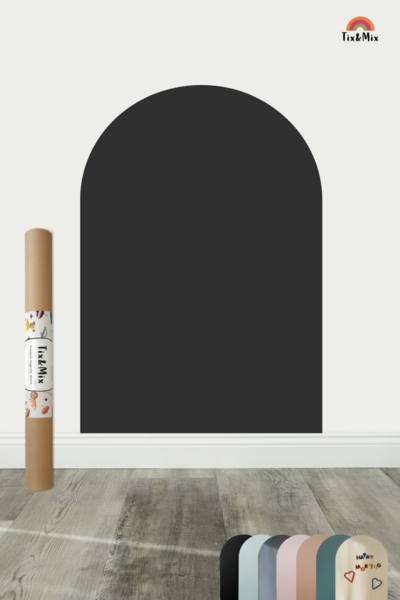 Magnetisch wandbord  + 2 krijtjes Black Mystery