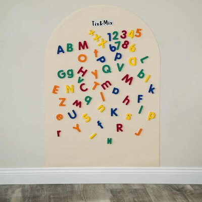Magnetisch speelset numbers en letters 77 stuks