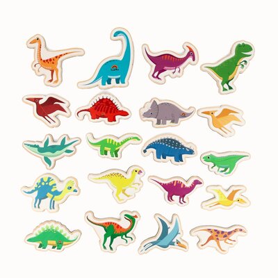 Magnetisch speelset Dinosaurs, 20 stuks