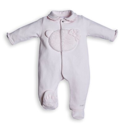 Babypakje met grote beer Pink