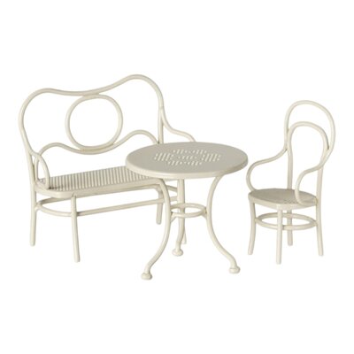 Café set, Mouse, Small - Off white